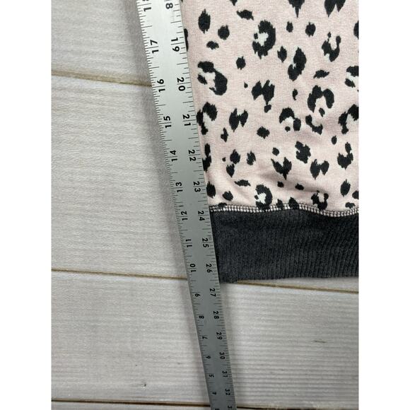 Live Love Lounge Karen Neuburger Pajamas Set Womens XL Pink Animal Print Fleece - Picture 7 of 14